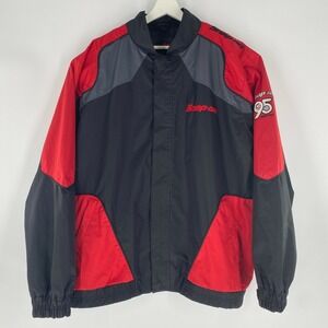 Snap-On Tools 95th Anniversary Limited Edition Jacket Red Black Grey Sz XL NICE!
